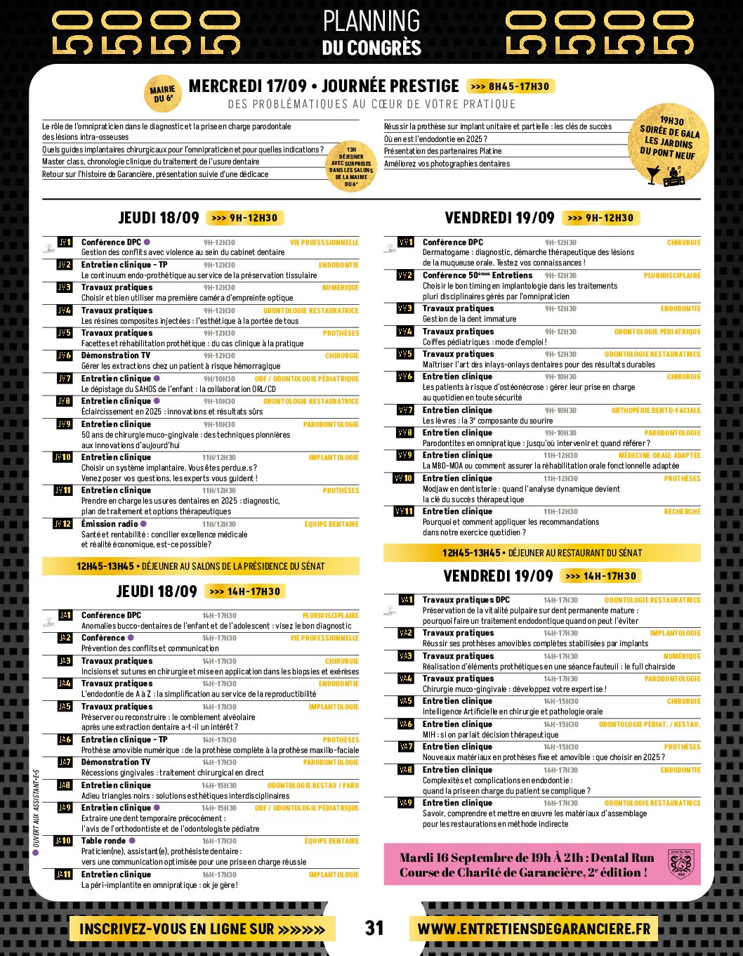 image du programme en une page